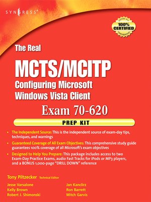cover image of The Real MCTS/MCITP Exam 70-620 Prep Kit